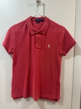 Ralph Lauren Coral Pink Polo Shirt